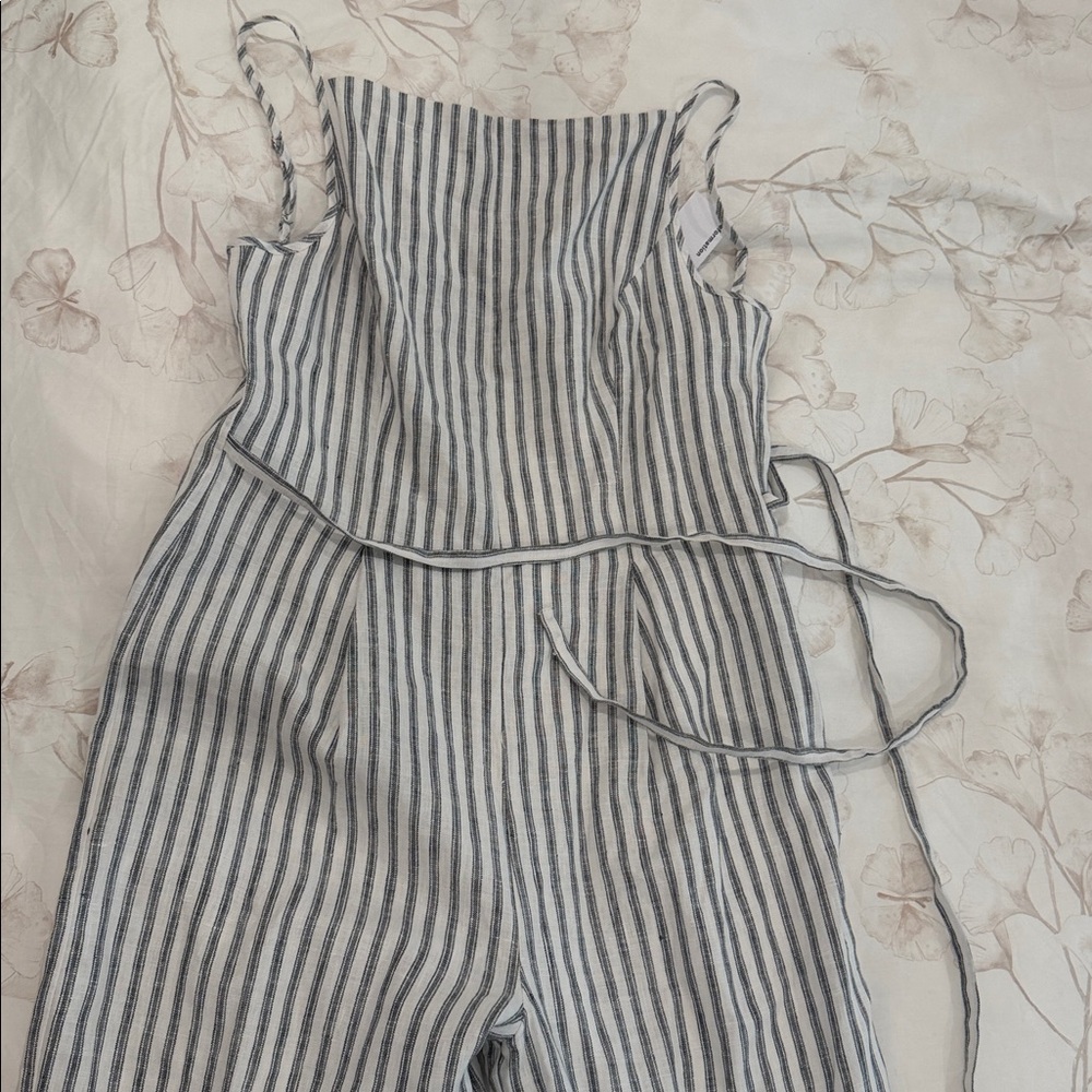 REFORMATION NEW CIARA LINEN JUMPSUIT - Picture 6 of 6